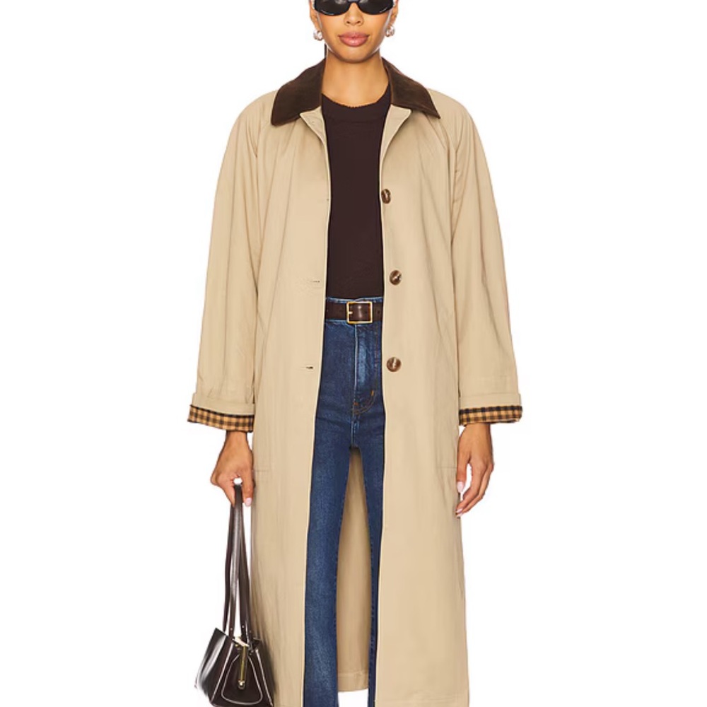 Heartloom Tan Trench Coat